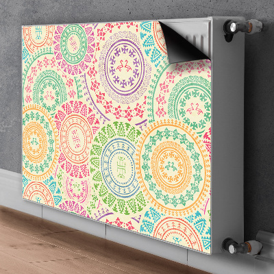 Magnetic radiator cover Moroccan pattern