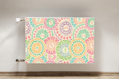 Magnetic radiator cover Moroccan pattern