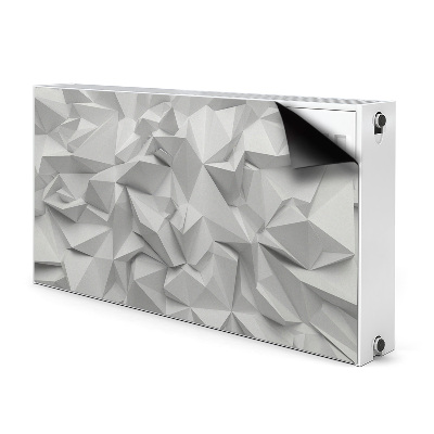 Radiator cover White abstraction