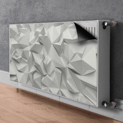 Radiator cover White abstraction