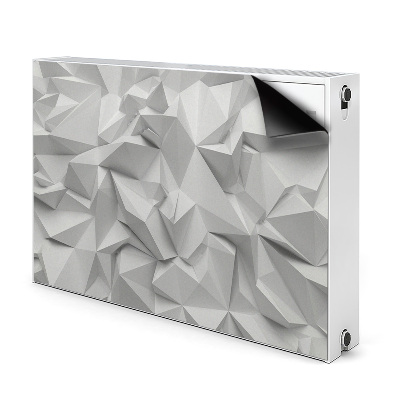 Radiator cover White abstraction