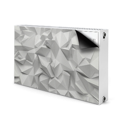 Radiator cover White abstraction