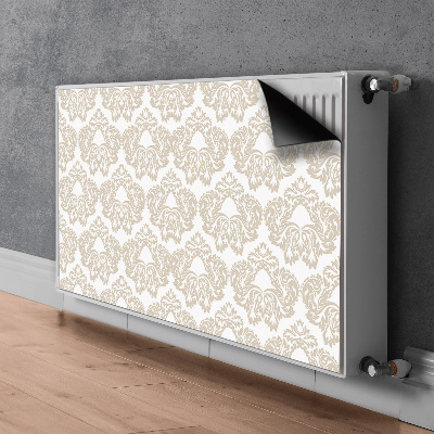 Printed radiator mat Floral pattern