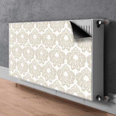 Printed radiator mat Floral pattern