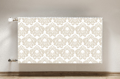 Printed radiator mat Floral pattern