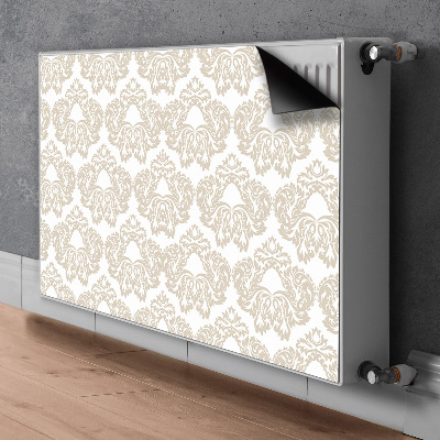 Printed radiator mat Floral pattern