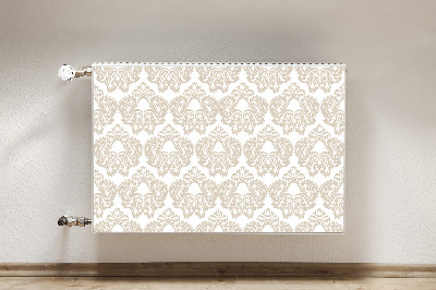 Printed radiator mat Floral pattern