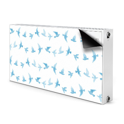 Magnetic radiator mat Swallows