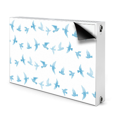 Magnetic radiator mat Swallows