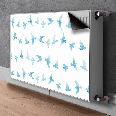 Magnetic radiator mat Swallows