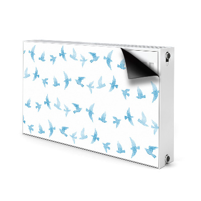 Magnetic radiator mat Swallows