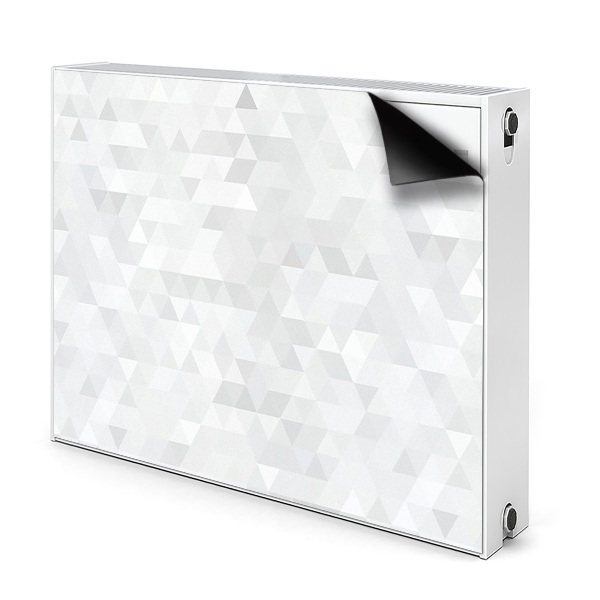 Decorative radiator cover Light triangles