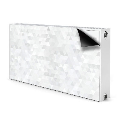 Decorative radiator cover Light triangles