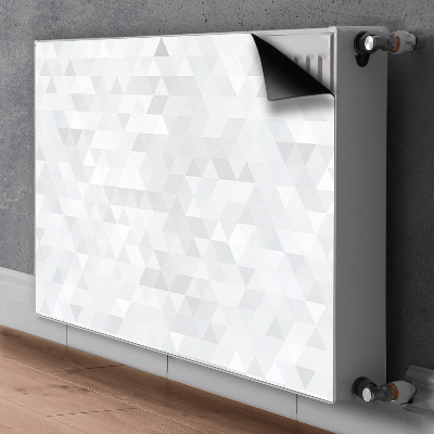 Decorative radiator cover Light triangles