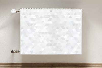 Decorative radiator cover Light triangles