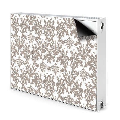 Radiator cover Baroque pattern