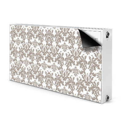 Radiator cover Baroque pattern