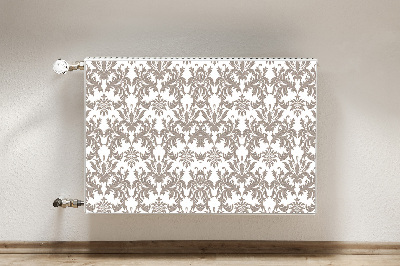 Radiator cover Baroque pattern