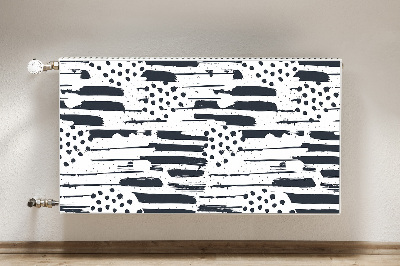 Magnetic radiator cover Abstract painting