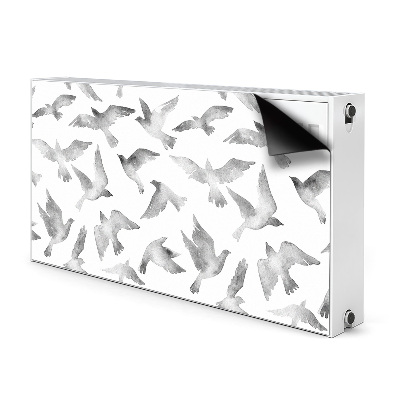 Printed radiator mat Flying bird