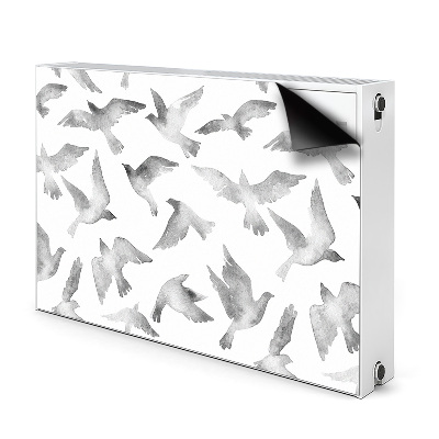 Printed radiator mat Flying bird