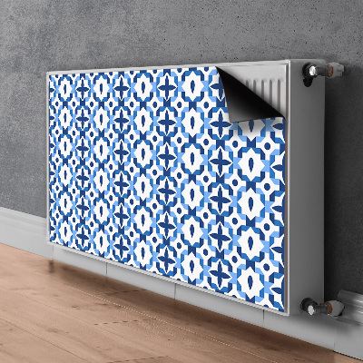 Magnetic radiator mat Moroccan pattern