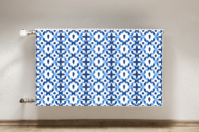 Magnetic radiator mat Moroccan pattern