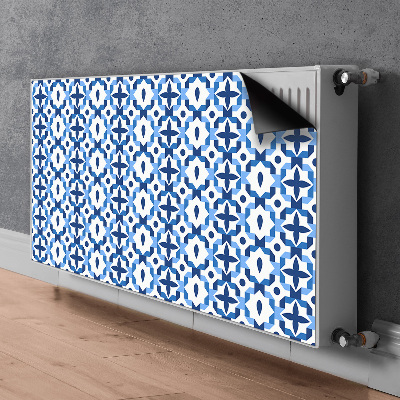 Magnetic radiator mat Moroccan pattern