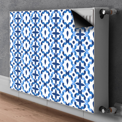 Magnetic radiator mat Moroccan pattern