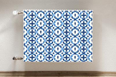 Magnetic radiator mat Moroccan pattern