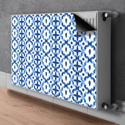 Magnetic radiator mat Moroccan pattern