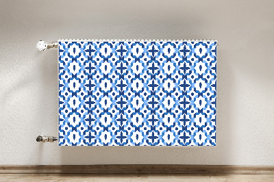 Magnetic radiator mat Moroccan pattern