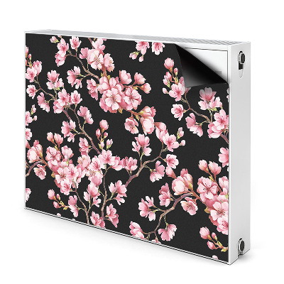 Printed radiator mat Cherry blossoms