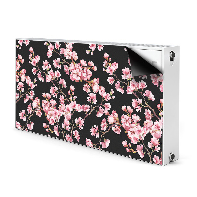 Printed radiator mat Cherry blossoms