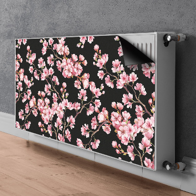 Printed radiator mat Cherry blossoms