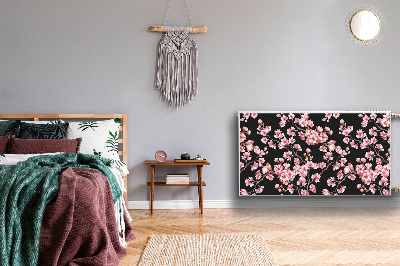 Printed radiator mat Cherry blossoms