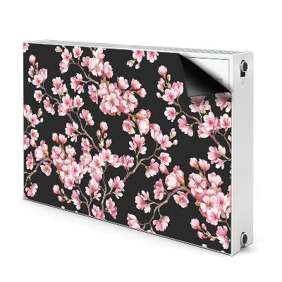 Printed radiator mat Cherry blossoms