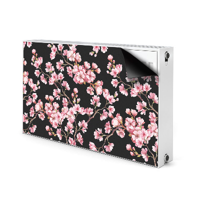 Printed radiator mat Cherry blossoms