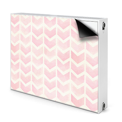 Magnetic radiator mat Pink vectors