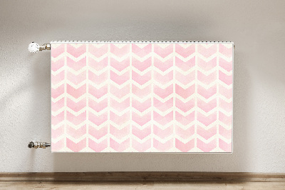 Magnetic radiator mat Pink vectors