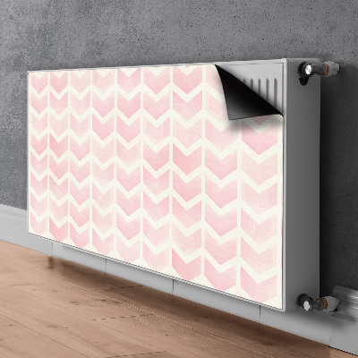 Magnetic radiator mat Pink vectors