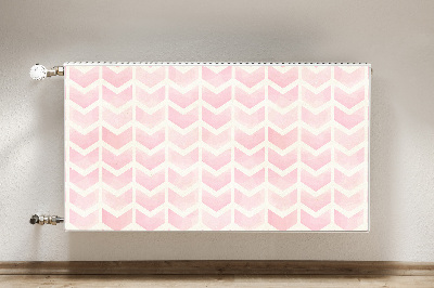 Magnetic radiator mat Pink vectors