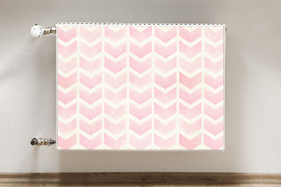 Magnetic radiator mat Pink vectors