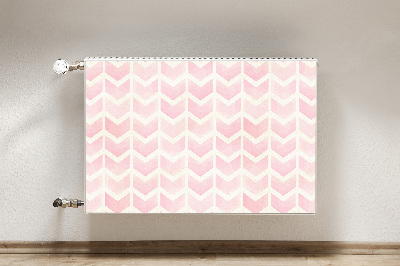 Magnetic radiator mat Pink vectors