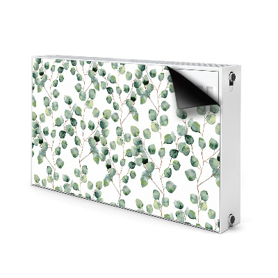 Magnetic radiator mat Branches with leaves