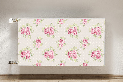 Radiator cover English roses