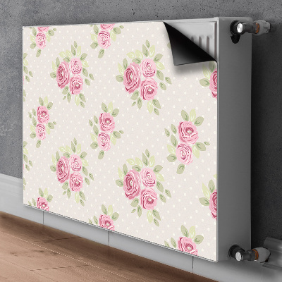 Radiator cover English roses