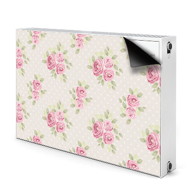 Radiator cover English roses