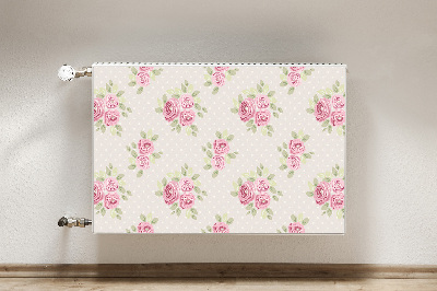 Radiator cover English roses