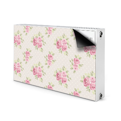 Radiator cover English roses